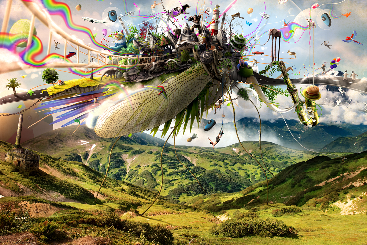 Fleeing creativity by berthjan