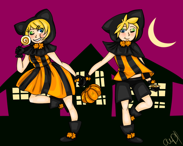 Trick or Treat Twins