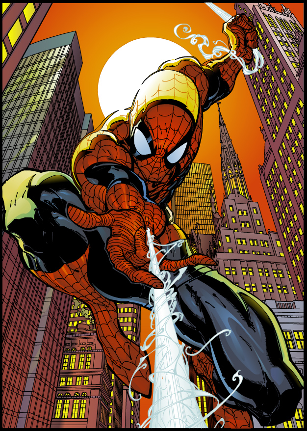 Comic art 03-Spiderman