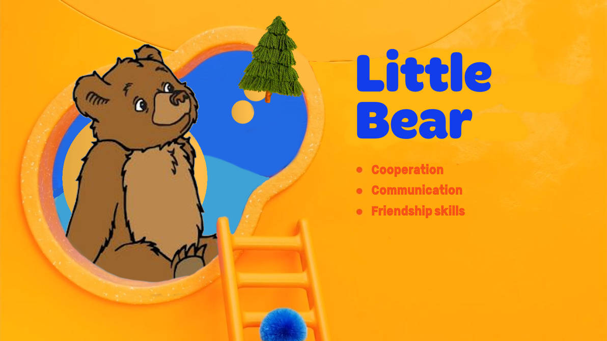 Nick Jr. Rebrand 2023 Curriculum Board Little Bear by