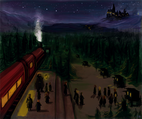 first arriving in Hogwarts