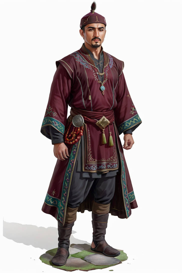 Turkic Warrior 4 by elvasat on DeviantArt