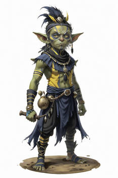 Goblin Male Shaman 4