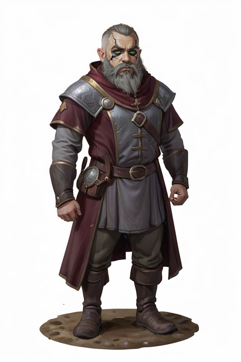 Dwarf Male Merchant by elvasat on DeviantArt
