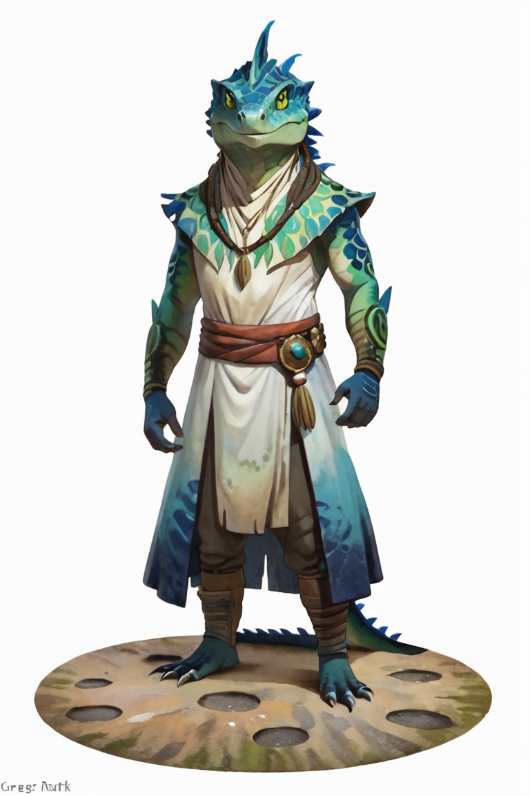 Bionic Lizardfolk Lizardfolk by elvasat on DeviantArt