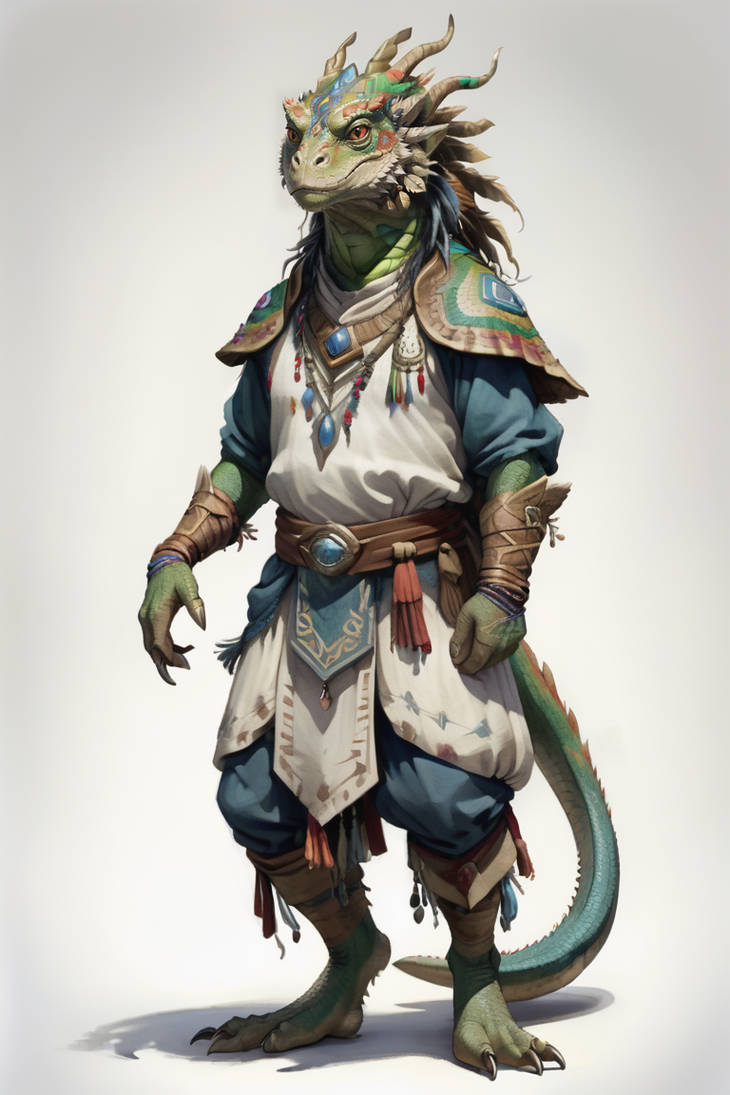 Bionic Lizardfolk Lizardfolk 3 by elvasat on DeviantArt