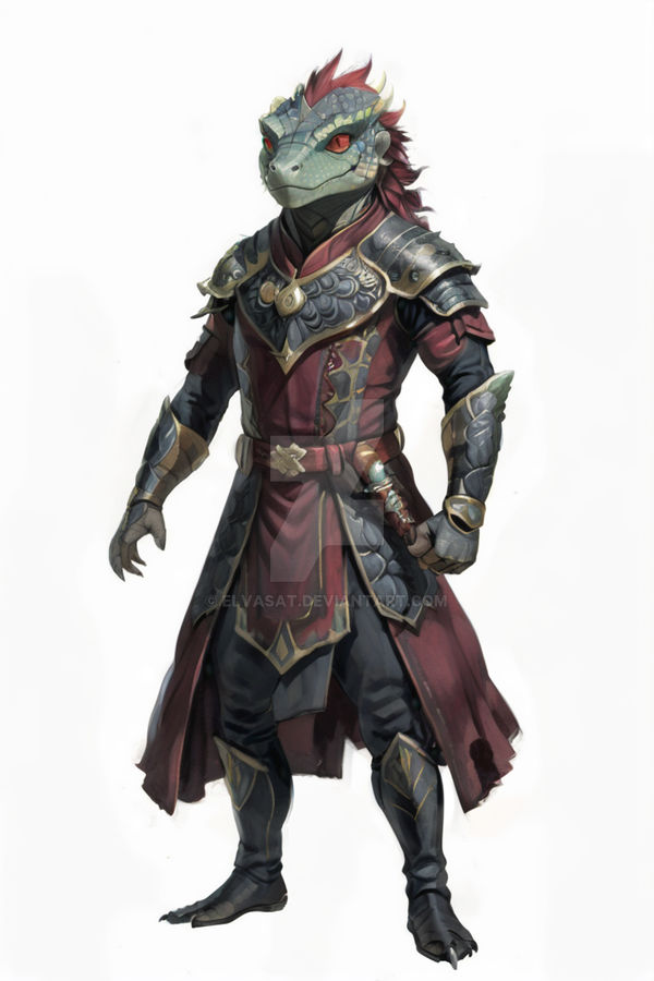 Lizardfolk 5 By Elvasat On DeviantArt lizardfolk-5-by-elvasat-on-deviantart