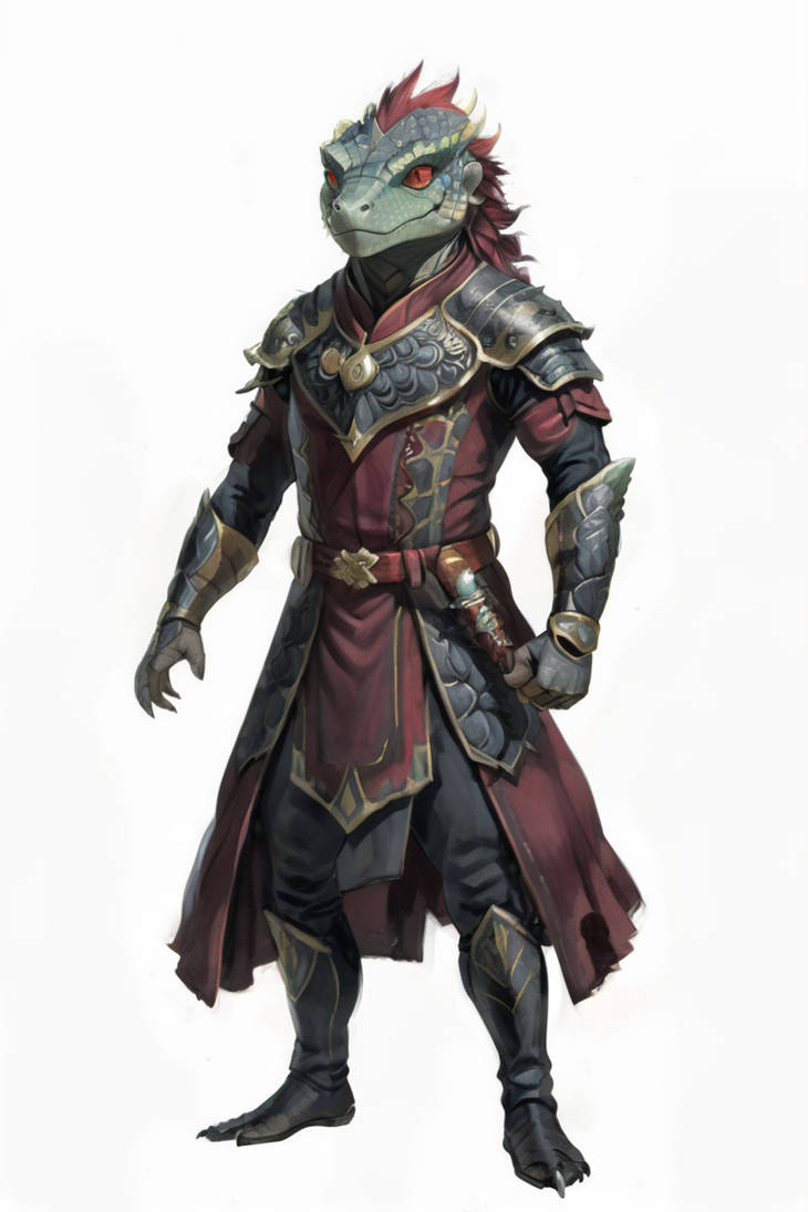 Bionic Lizardfolk Lizardfolk 5 by elvasat on DeviantArt