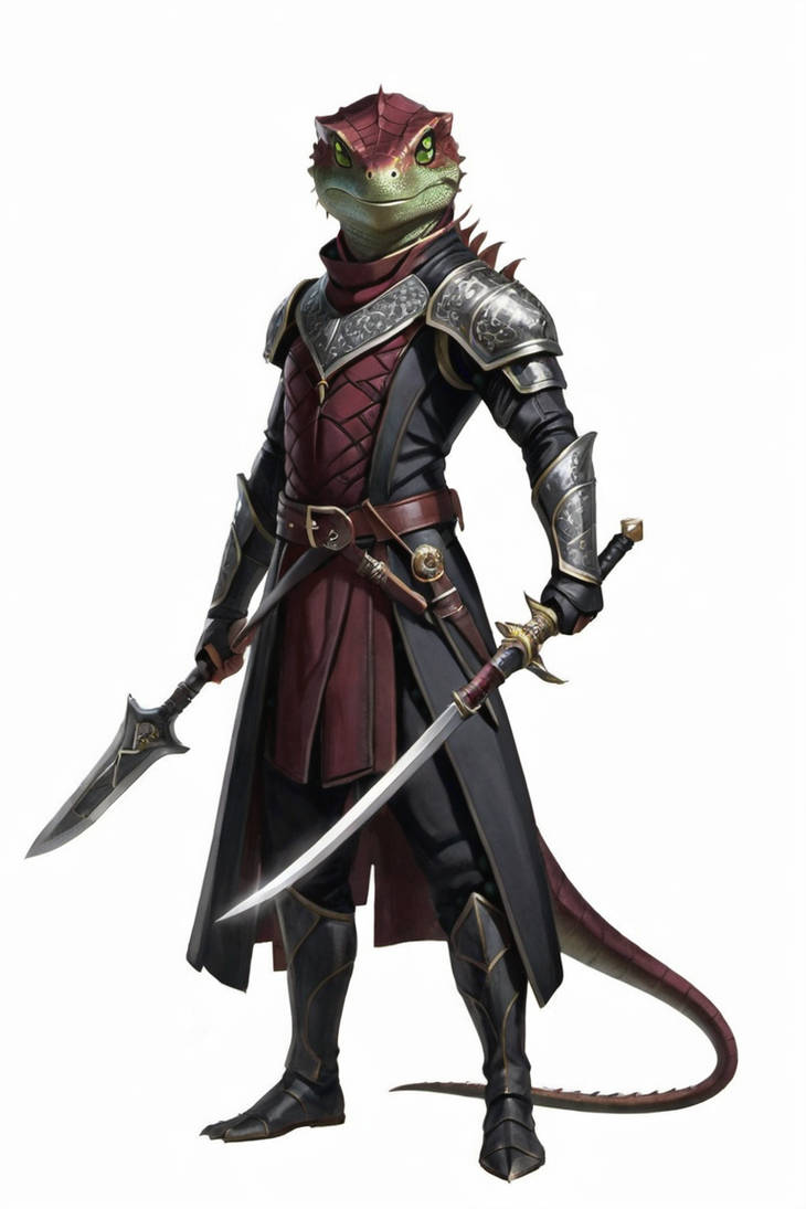 Bionic Lizardfolk Lizardfolk 5 by elvasat on DeviantArt