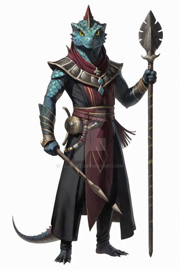 Bionic Lizardfolk Lizardfolk 8 by elvasat on DeviantArt
