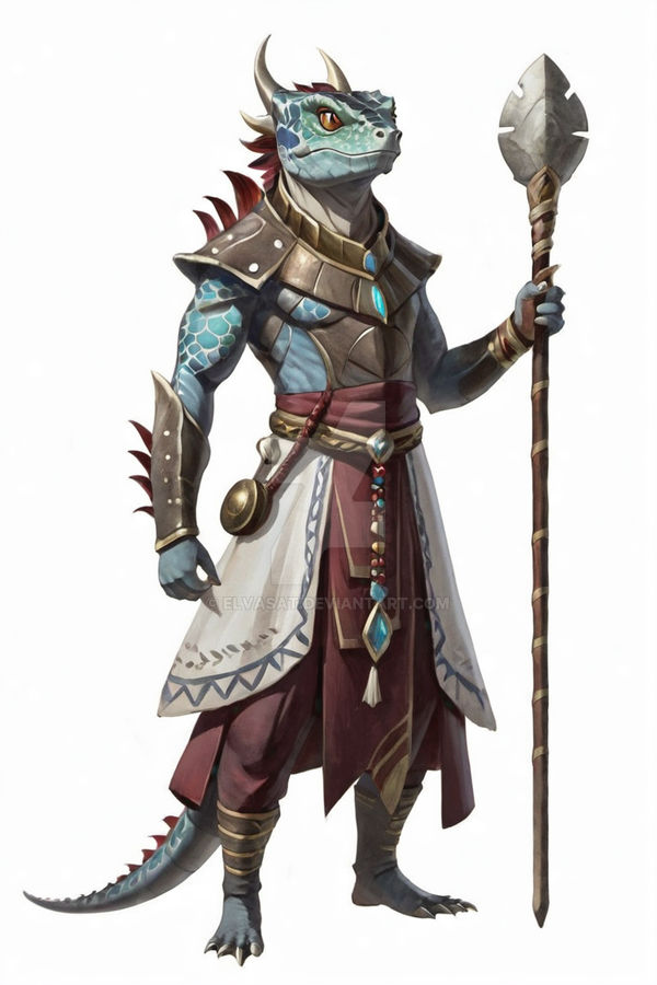 Lizardfolk 9 by elvasat on DeviantArt