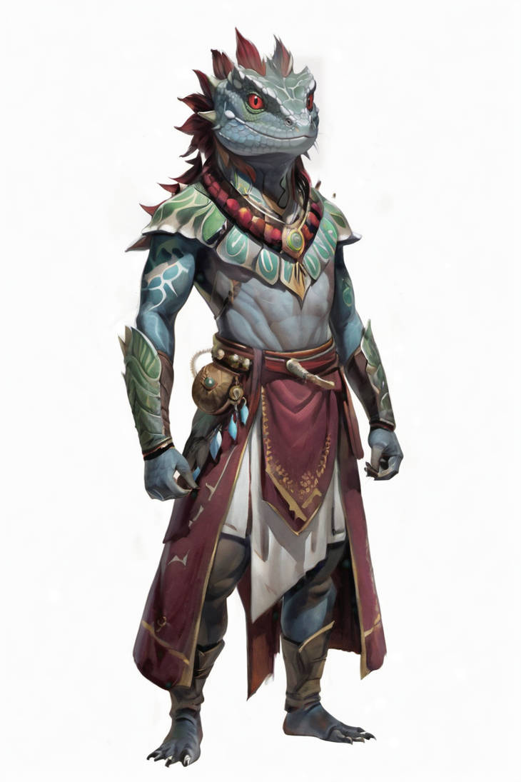 Bionic Lizardfolk Lizardfolk 11 by elvasat on DeviantArt