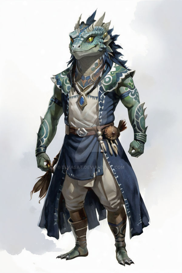 Bionic Lizardfolk Lizardfolk 13 by elvasat on DeviantArt
