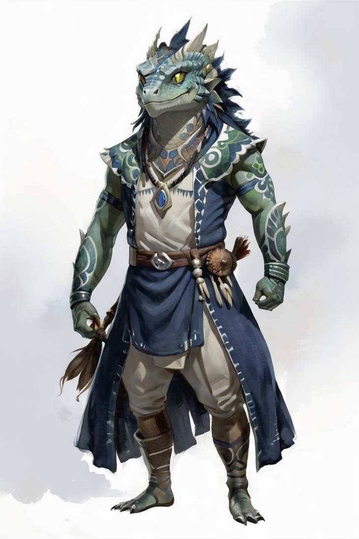 Lizardfolk 3 by elvasat on DeviantArt