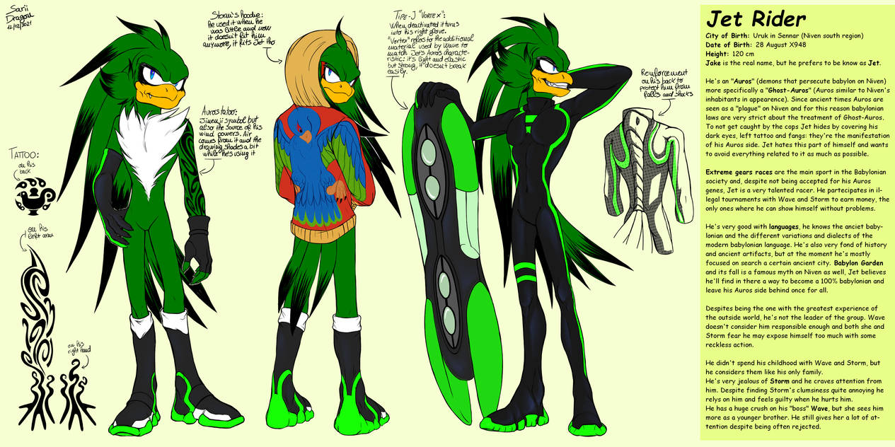 Jet Rider Reference by Sariidragon on DeviantArt