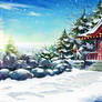 Shinto Shrine - Winter