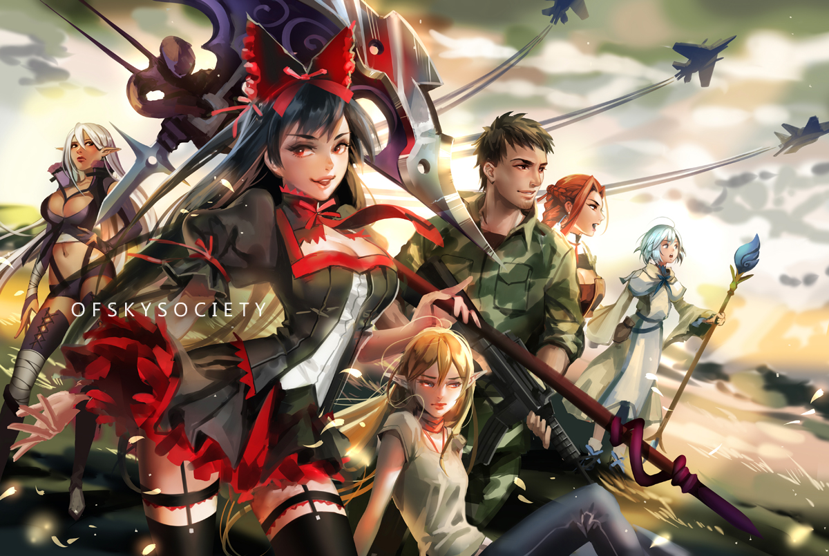 Gate: Thus the Japanese Self-Defense Force Fought by ofSkySociety on  DeviantArt