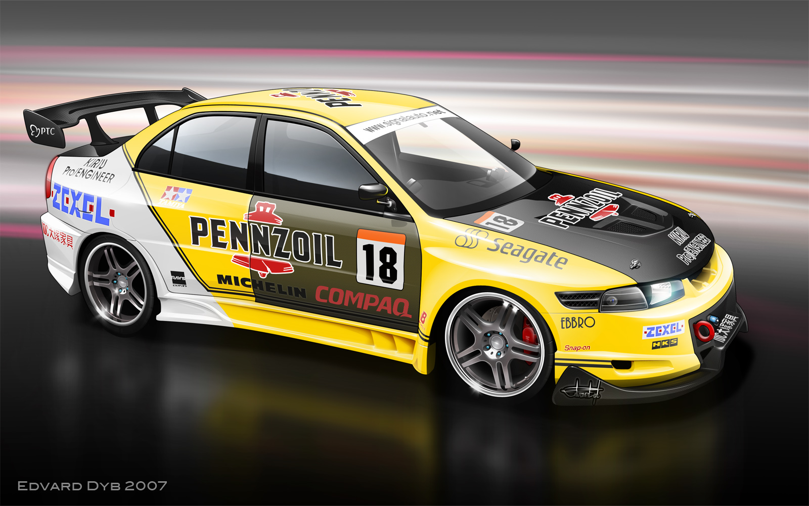 Lancer Super GT Vexel by dr-phoenix