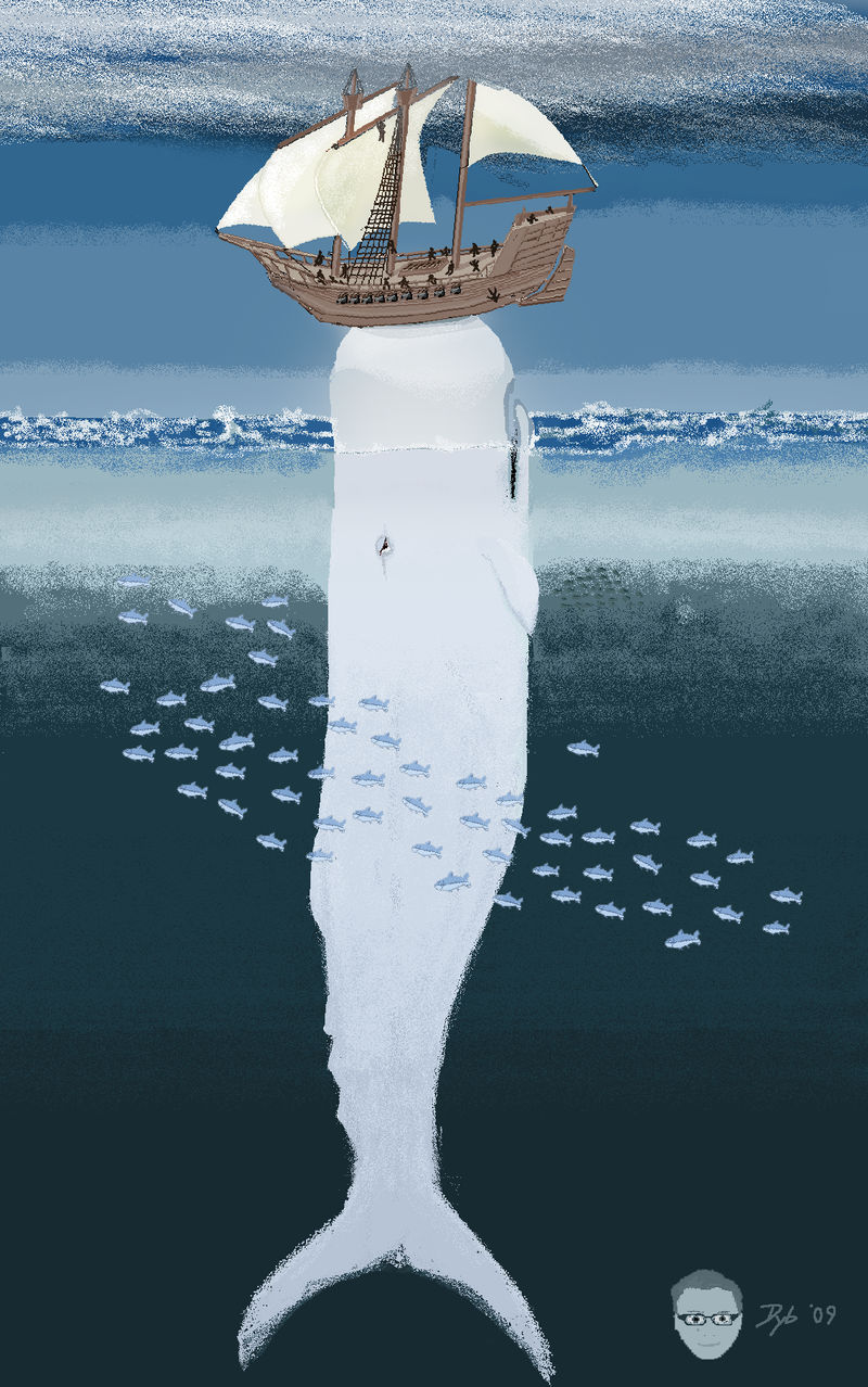 Moby Dick Ms Paint
