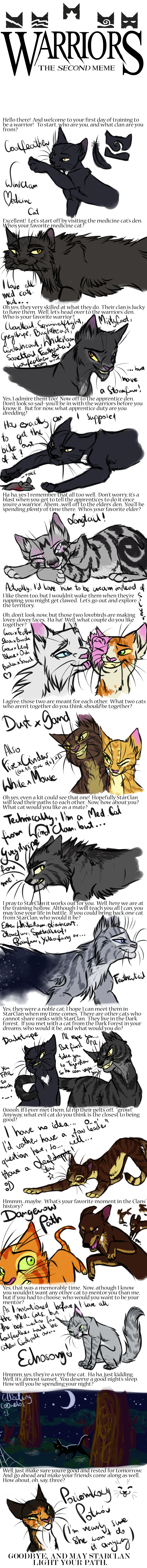 Warrior Cats Meme By Blackunia On Deviantart Warrior Cats Meme By Blackunia On Deviantart