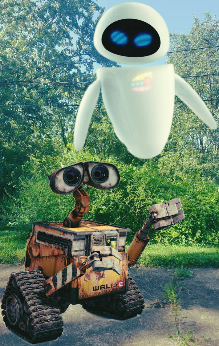 Cartoon IRL Background Photo Edit:WALL-E by JosiahReed1234 on DeviantArt