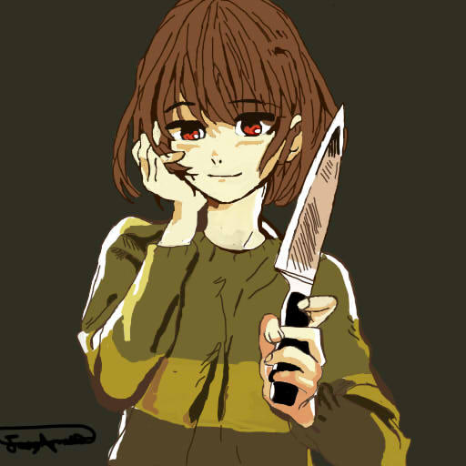 Chara (Drawn) by JASotelo1483 on DeviantArt