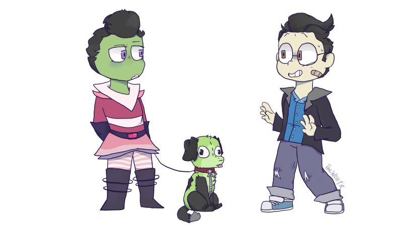 Invader Zim 50/60's AU