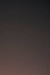 Big dipper and polaris