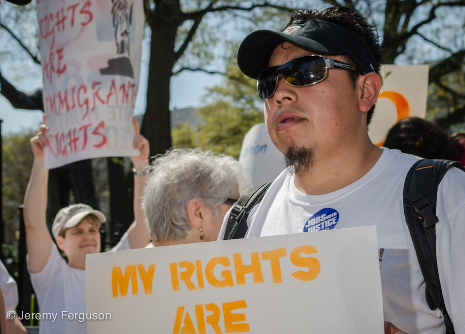 Rally at Capitol Bldg March 2012