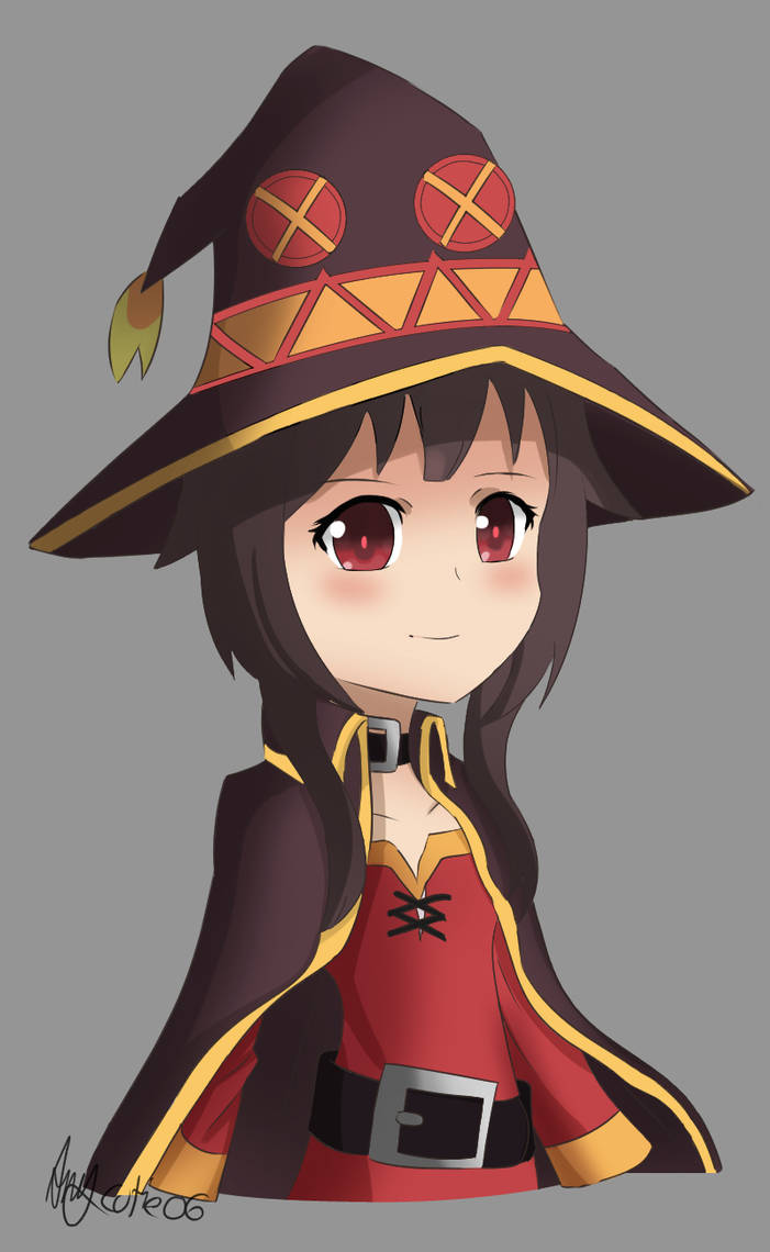 (Fanart) Megumin by AmyCutie06 on DeviantArt