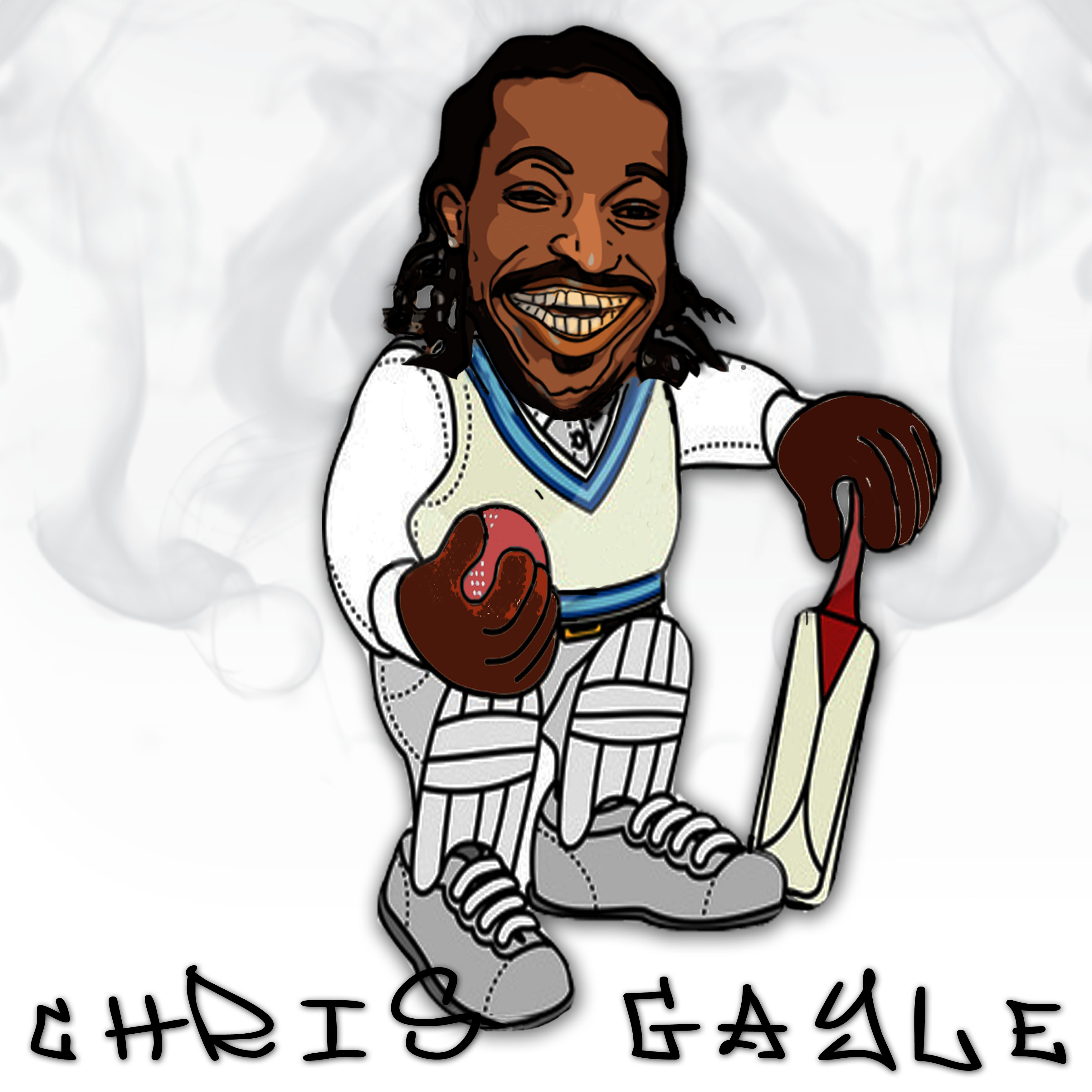 Chris gayle cartoon :) by AyeshMantha on DeviantArt Chris gayle cartoon :) by AyeshMantha on DeviantArt