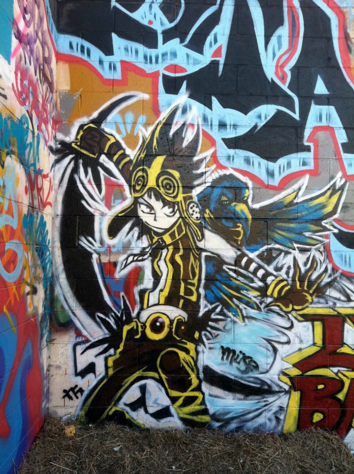 CROW: Bakuman graffiti