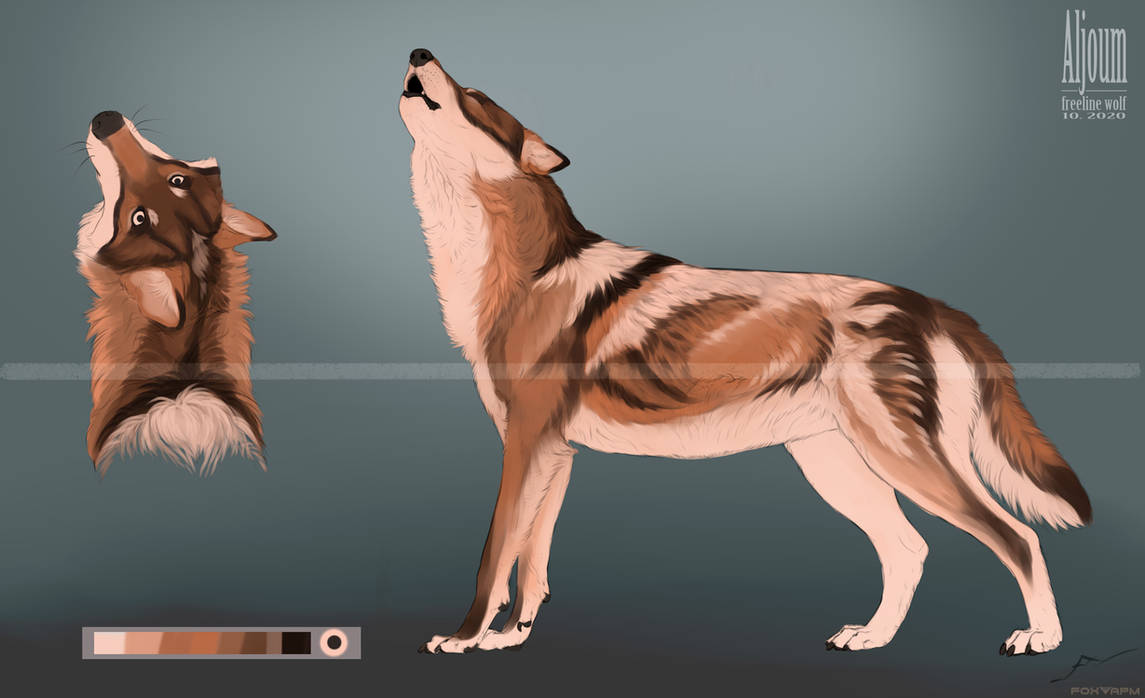 Ginger Wolves Adopt auction Closed (ginger wolf) by Foxapm on DeviantArt