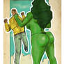 Shehulk Vs The Beach Prankster