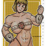She-maam returns in her Combat Bikini Armour!