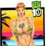 Ben10 Summer Vacation with Gwen colored