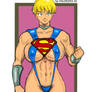 Power Girl alternate costume concept