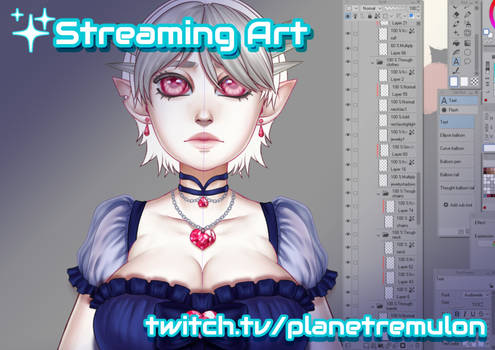Streaming Art on Twitch