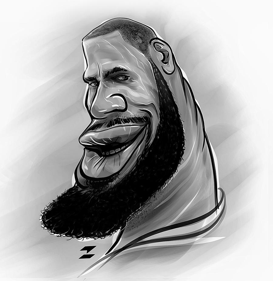 LeBron by DeviArTZ on DeviantArt