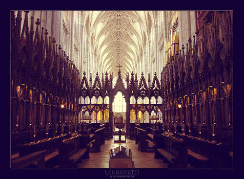 Winchester cathedral- interior