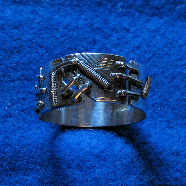 Cyborg Ring by harlewood on DeviantArt