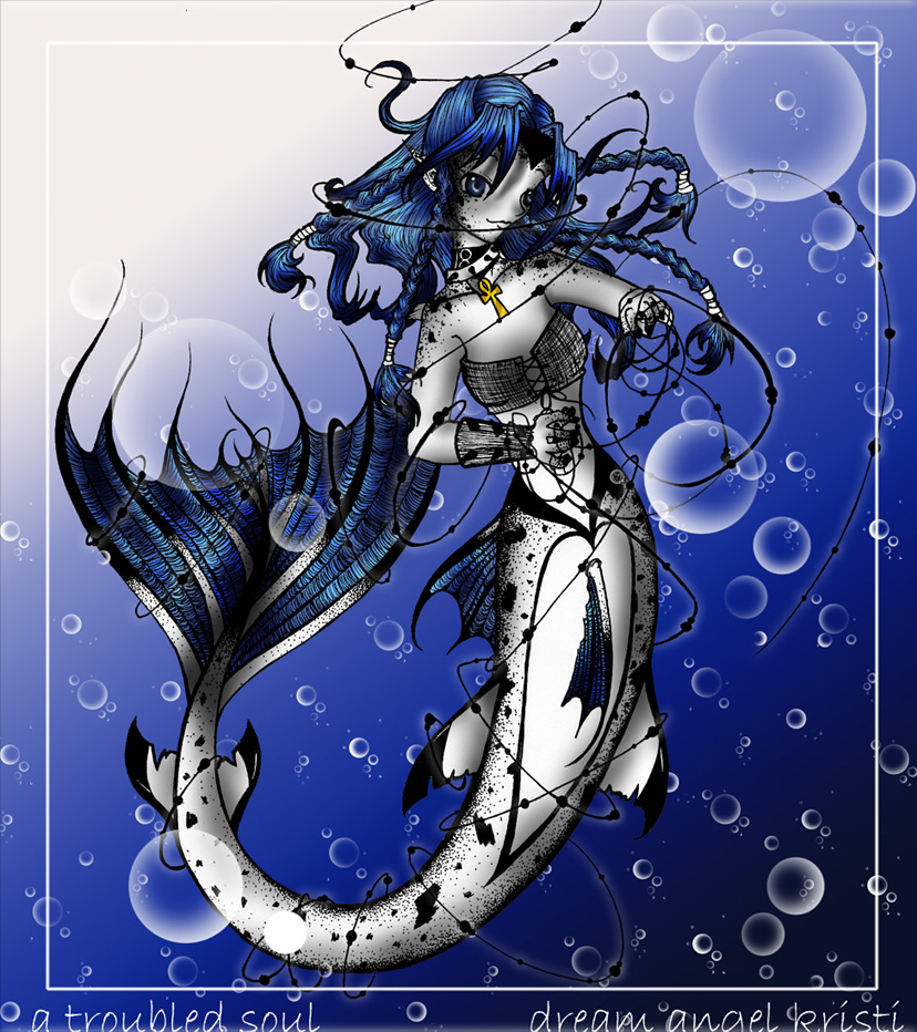 blue mermaid of the deep