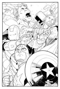 Avengers - Inks