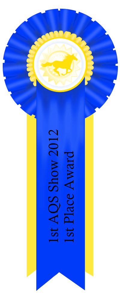 1st AQS Show 2012 1st Place Ribbon