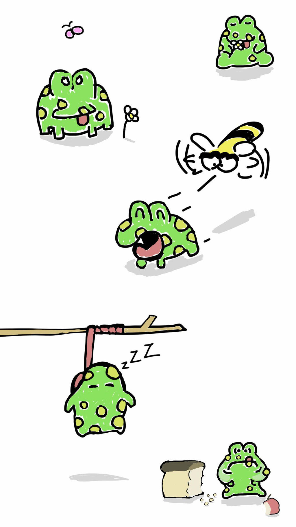 Test 2frog Frog character test by Aicpyk on DeviantArt