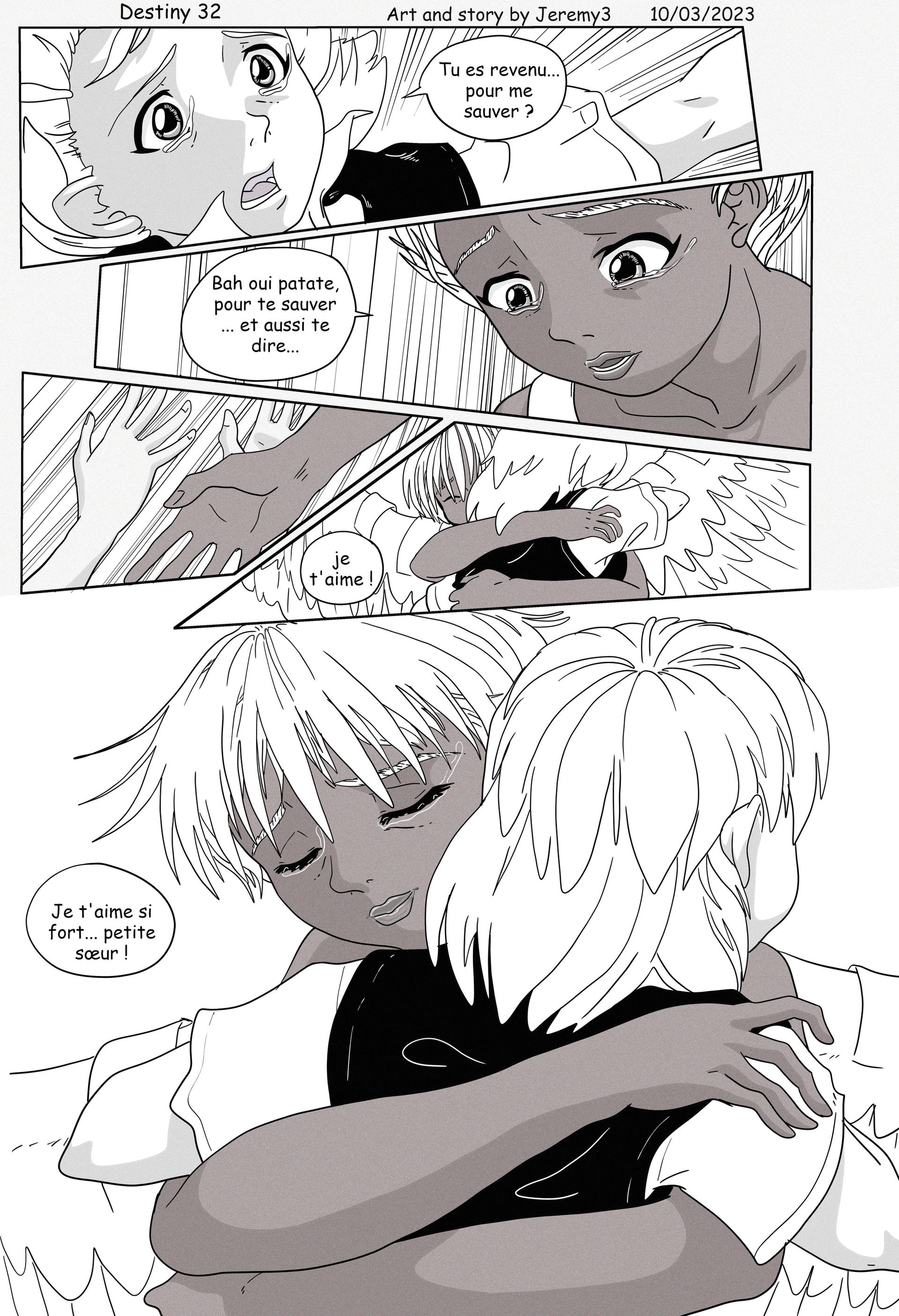 Destiny Comic Deviantart Destiny 32fr by jeremy3 on DeviantArt