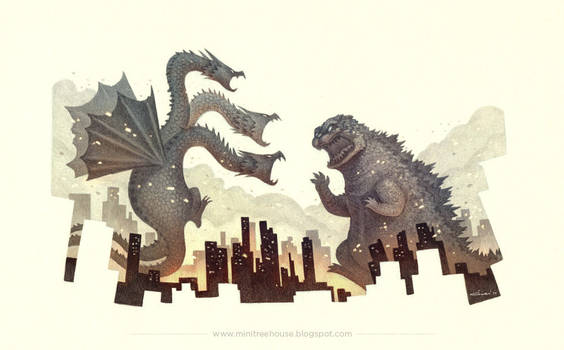 Godzilla vs Ghidorah