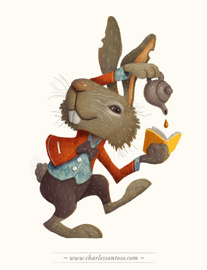 Wonderland of Books - March Hare