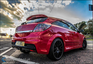 Vauxhall Astra VXR Red