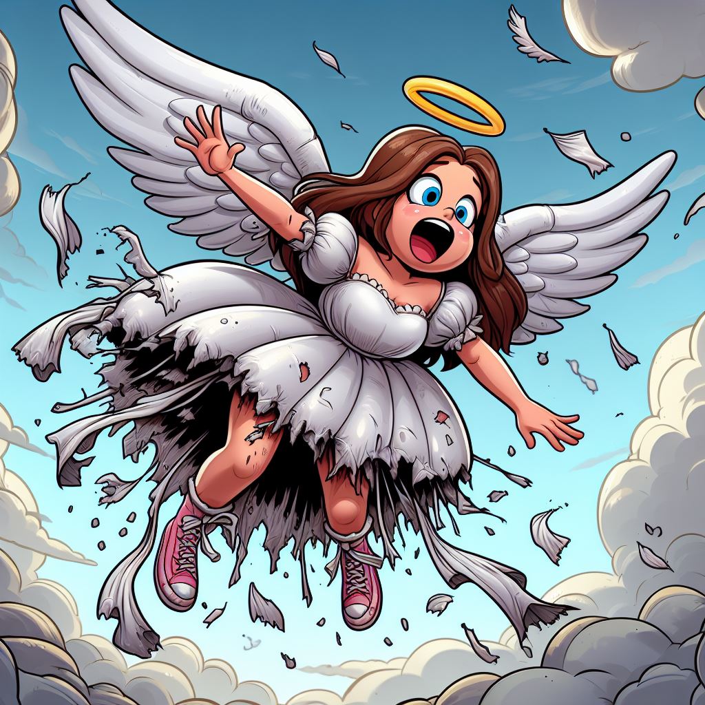 Two Angel Falling Falling Angel by MrGearhead on DeviantArt